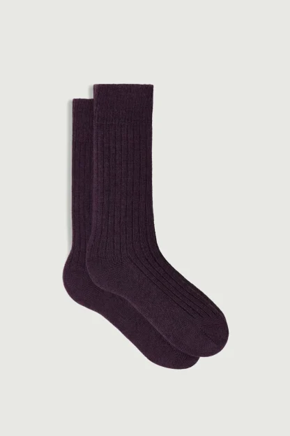 Soeur chaussettes cassis- Chaussettes